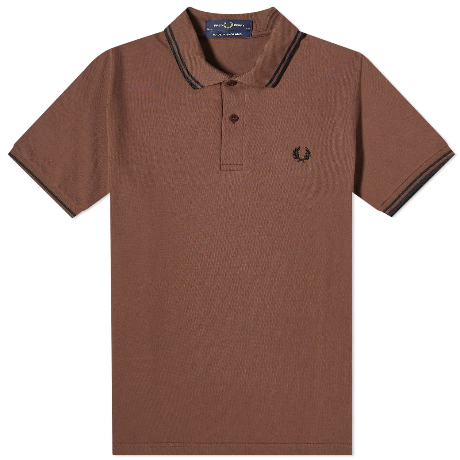 Polo tričko Fred Perry Original Twin Hnedá | M12-V49, 0