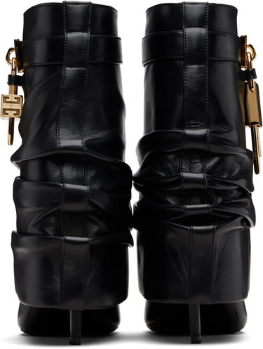 Tenisky a topánky Givenchy Shark Lock Stiletto Boots Čierna | BE604RE2AF001, 1