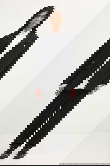 Bunda UNDERCOVER Embroidered Detail Wool Blazer Čierna | US2E4192, 5