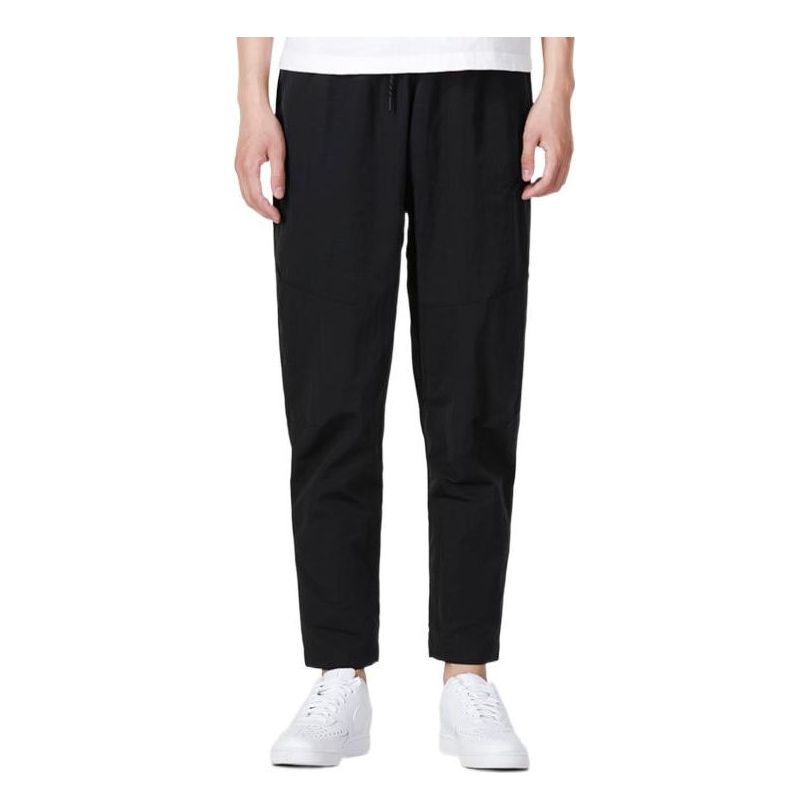 Nohavice Nike Straight Casual Pants With Logo Čierna | DQ4344-010, 0