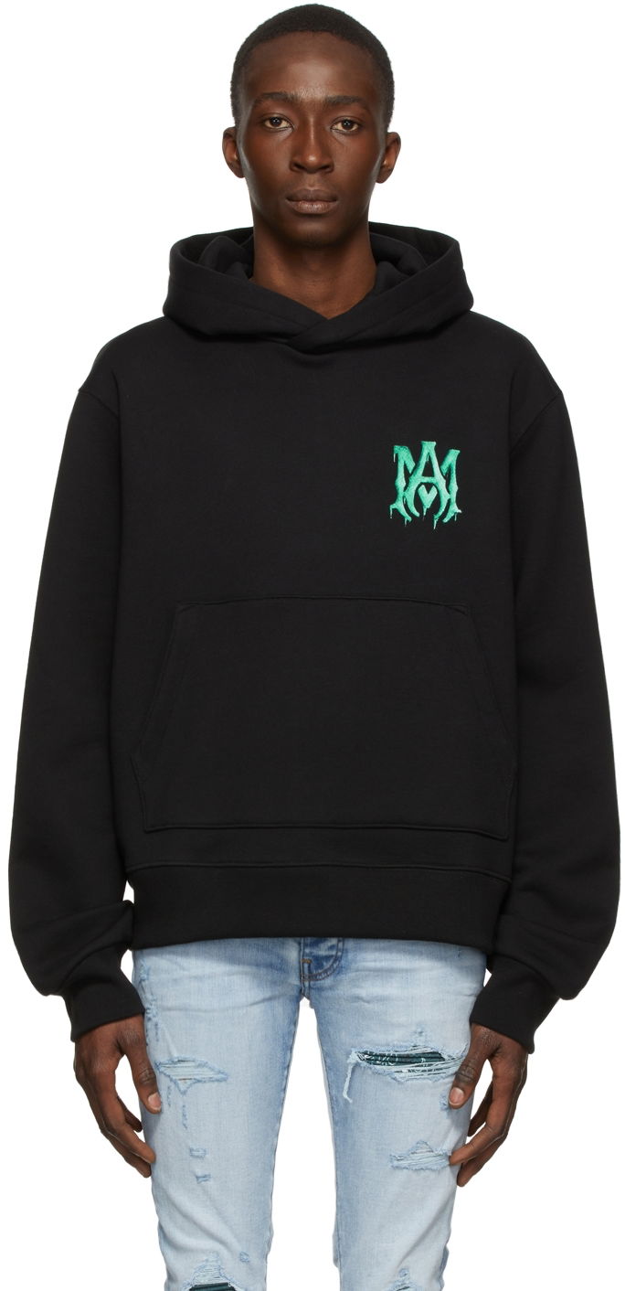 Mikina AMIRI AMIRI Cotton Hoodie Čierna | SS22MJL020, 0
