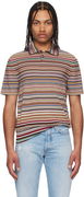 Paul Smith Signature Stripe Knitted Polo