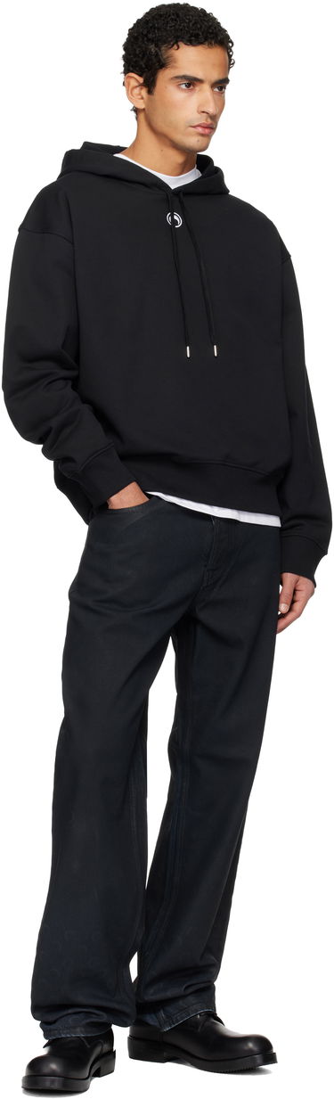 Mikina Marine Serre Marine Serre Moon Logo Hoodie Čierna | MST015BCJER0013, 3