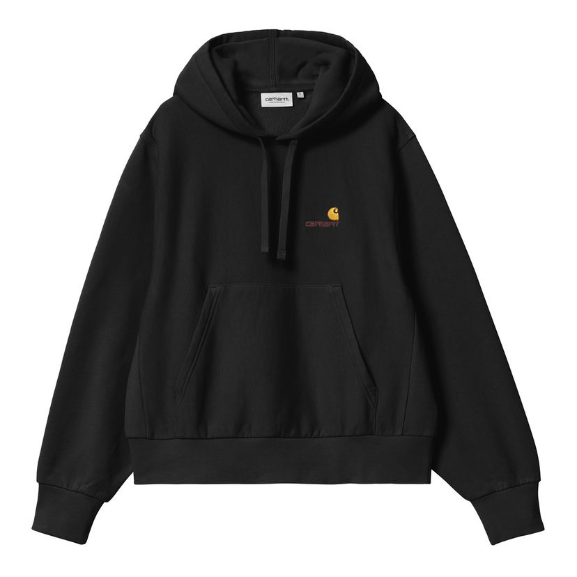 Mikina Carhartt WIP HD American Script Hoodie Čierna | I033650_89_XX