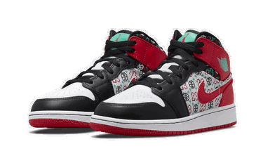 Tenisky a topánky Jordan Air Jordan 1 Mid "Holiday" GS Červená | DM1208-150, 2