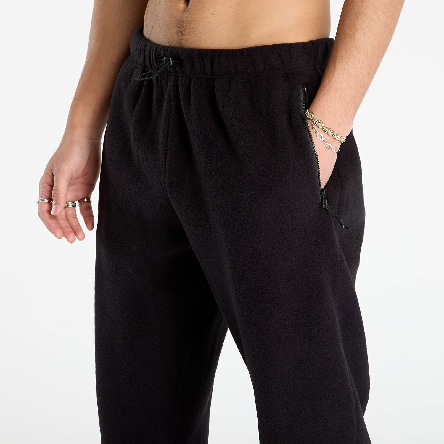 Tepláky Patta Patta Sherpa Fleece Pants Čierna | POC-AW25-2600-386-0008-001, 1