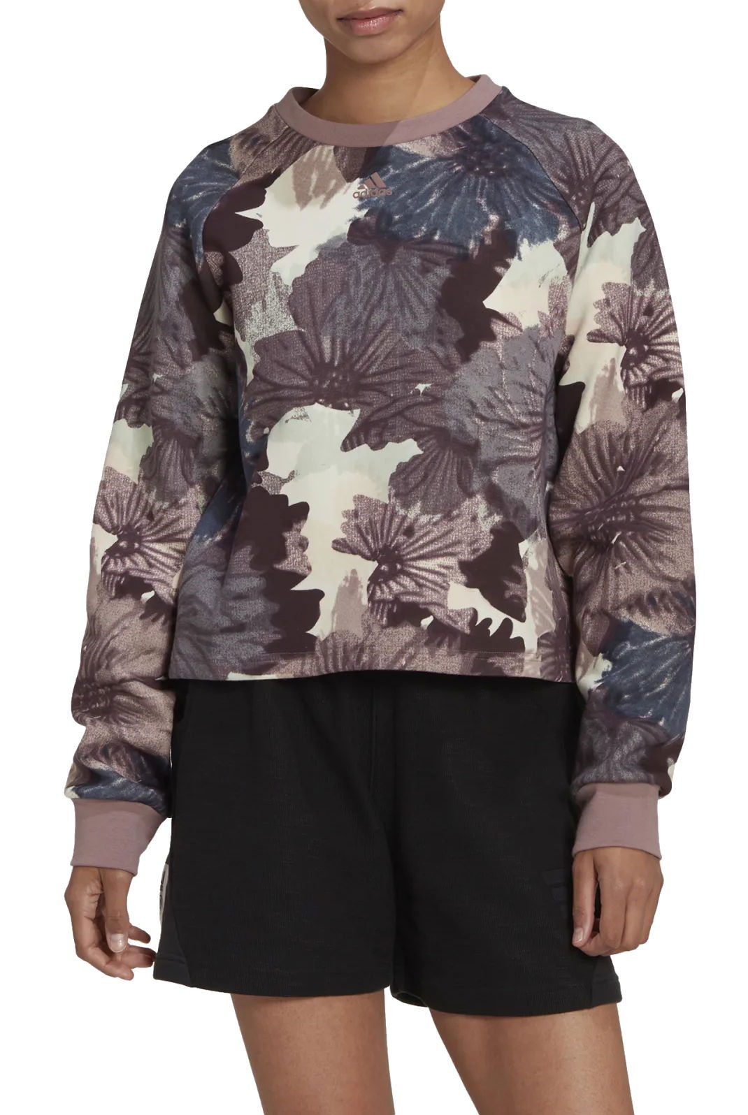 Mikina adidas Originals Sweatshirt Allover Print Rôznofarebný | hp0789, 0