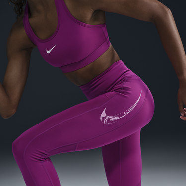 Legíny Nike 7/8 Running Leggings Fast Mid-Rise Fialová | FV6682-518, 1
