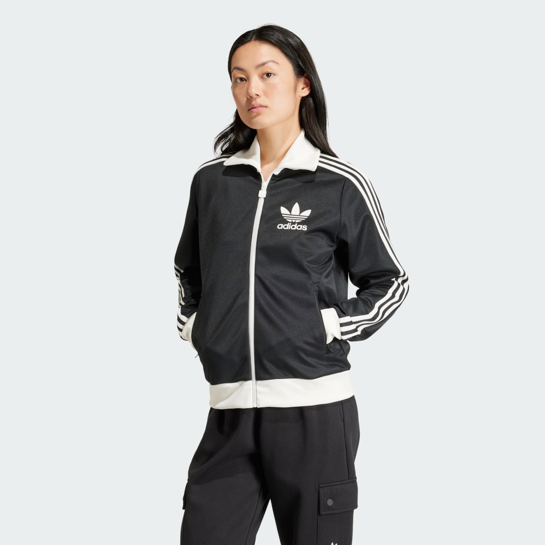 Bunda adidas Originals Beckenbauer Track Top Čierna | IR6089, 1