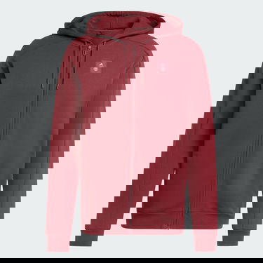 Mikina adidas Performance Manchester United Seasonal Full-Zip Hoodie Červená | IT4171, 1
