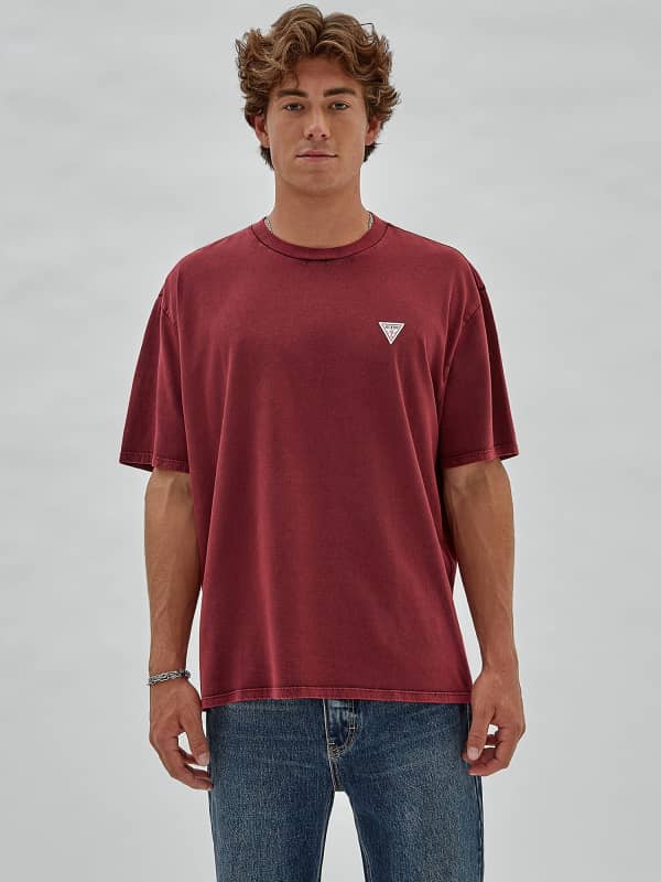 Tričko GUESS Originals Back Logo T-Shirt Červená | M3BI09K9XF1, 0