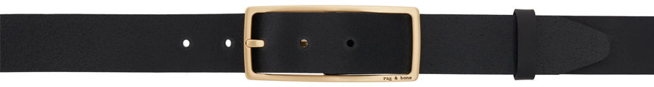 Opasok rag & bone Rebound Leather Belt Čierna | WJW19H1016LU16, 0