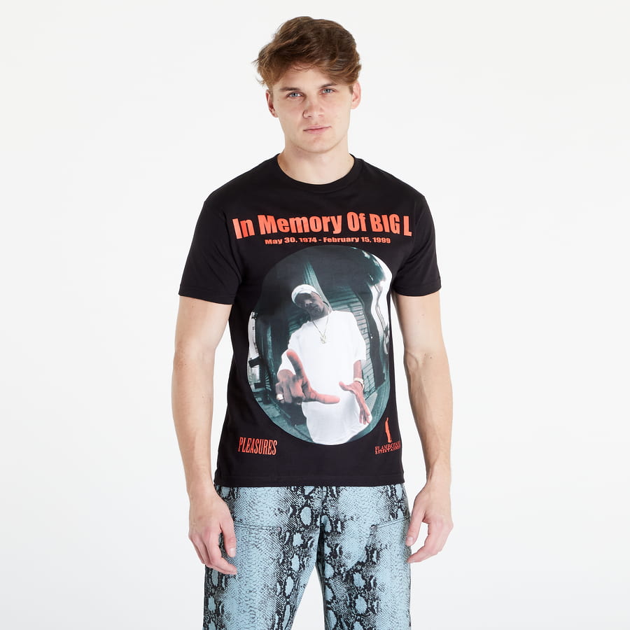 Tričko Pleasures In Memory T-shirt Čierna | P22F068-BLACK, 1