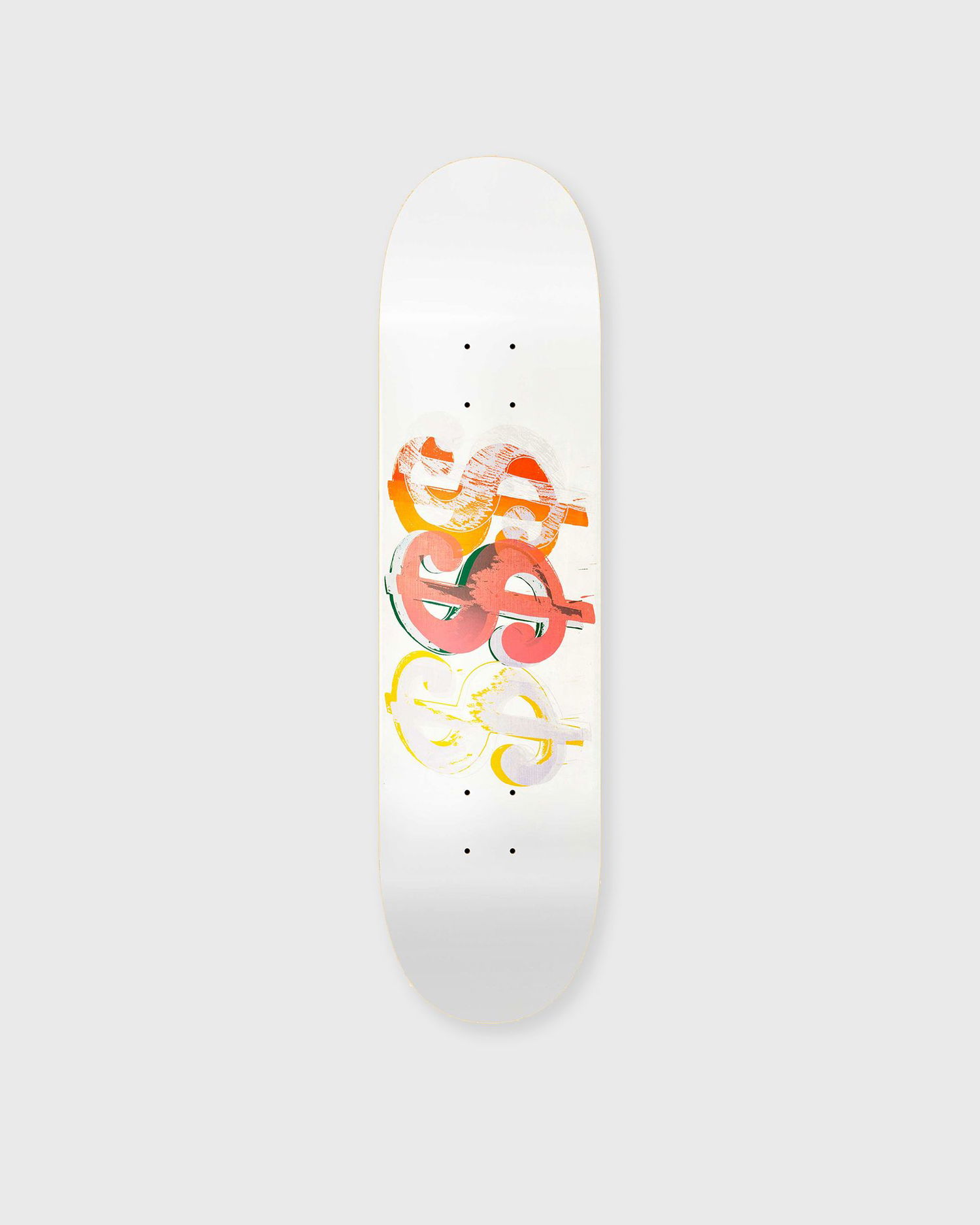 Home decor The Skateroom Andy Warhol Dollar Sign Deck Biela | 5407006112471, 0