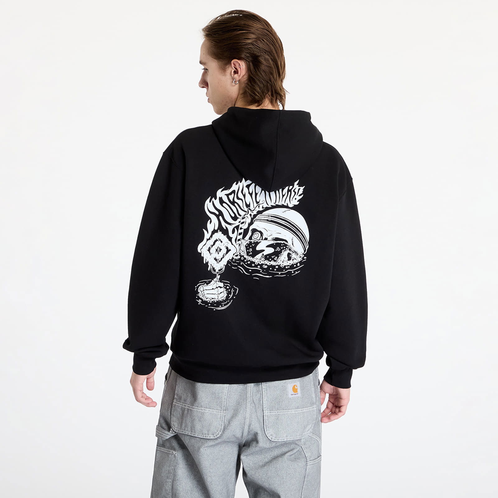 Acid Bath Hoodie Black M