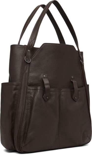 Tote bag KIKO KOSTADINOV Kiko Kostadinov Inex Leather Tote Hnedá | KKAW25BG04-148, 1