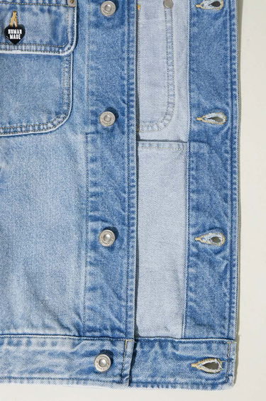 Bunda Human Made Denim Jacket Modrá | HM27JK016, 7