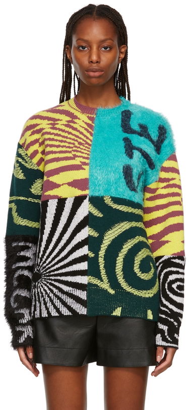 Mikina Stella McCartney Women's Ed Curtis Edition Patchwork Sweater Rôznofarebný | 604116S7238, 0