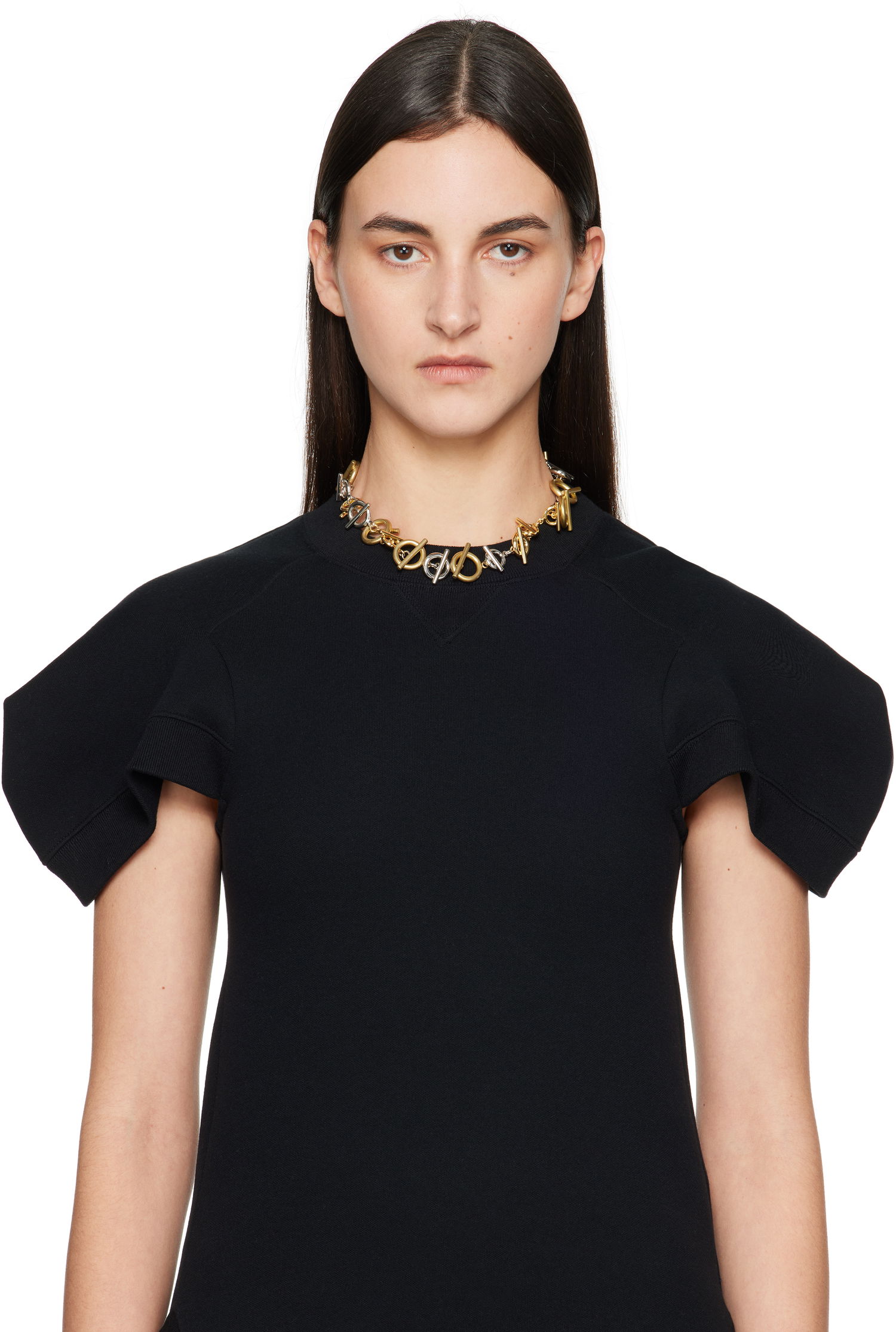Náramok sacai Sacai Toggle Clasp Necklace Metalická | 25-0958S, 1