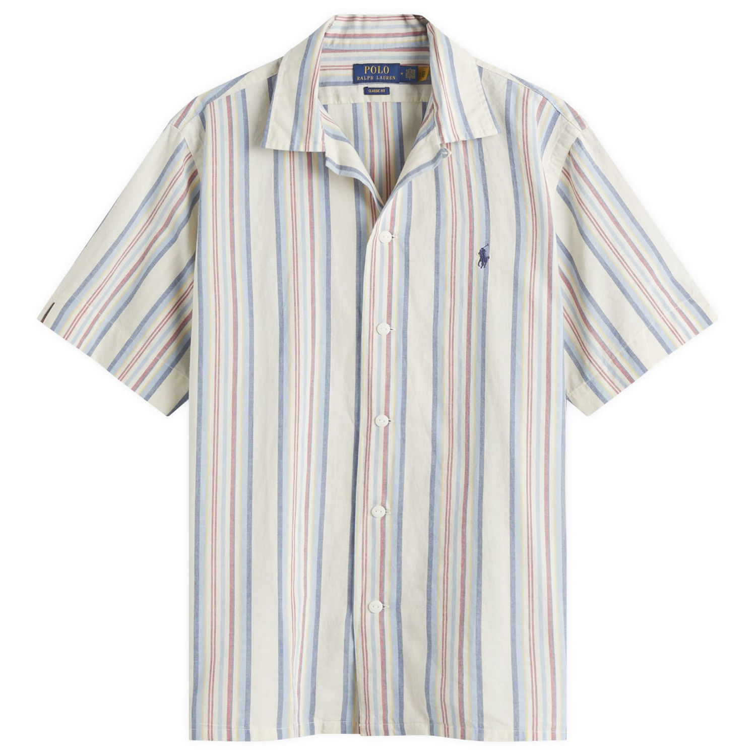 Košeľa Polo by Ralph Lauren Ralph Lauren Classic Fit Stripe Vacation Shirt Béžová | 710965813001, 1