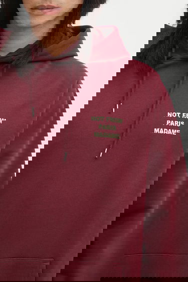 Mikina Drôle de Monsieur Drôle de Monsieur Le Hoodie Slogan Vínová | I.HO162.CO127, 3