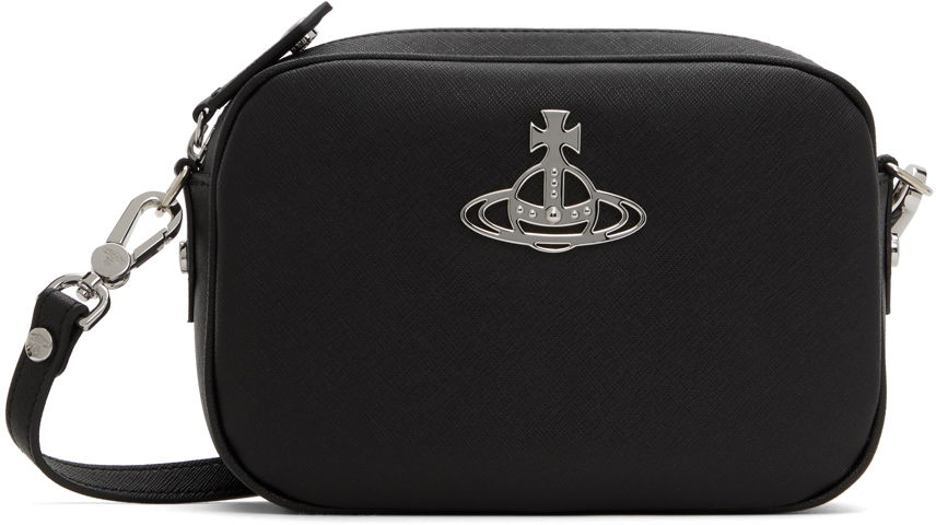 Taška cez rameno Vivienne Westwood Vivienne Westwood Anna Camera Bag Čierna | 48020003U-S000B-, 0