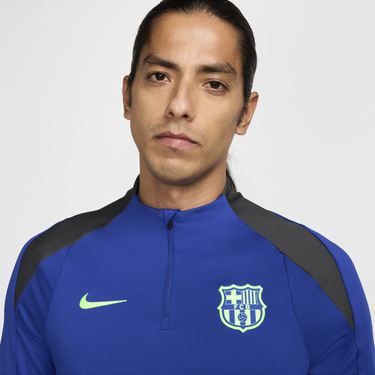 Sveter Nike FC Barcelona Strike Dri-FIT Football Training Top Modrá | FQ2620-417, 4