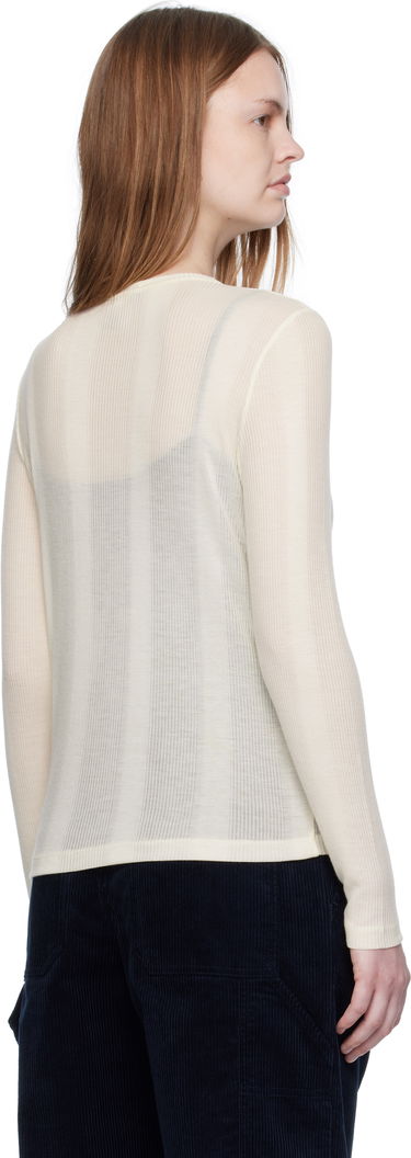 Sveter A.P.C. A.P.C. Lorie Button Cardigan Béžová | LYAAW-F22331, 2