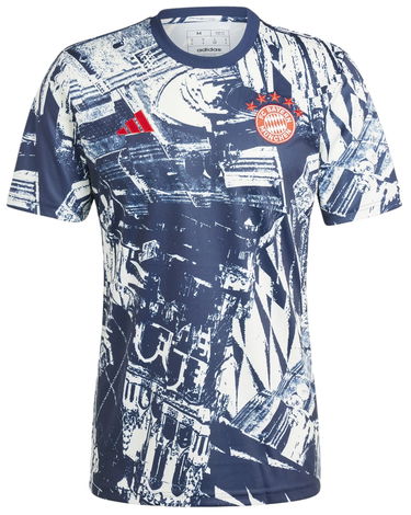 Dres adidas Originals FC Bayern Munich Pre-Match Jersey Navy | iq0614, 3