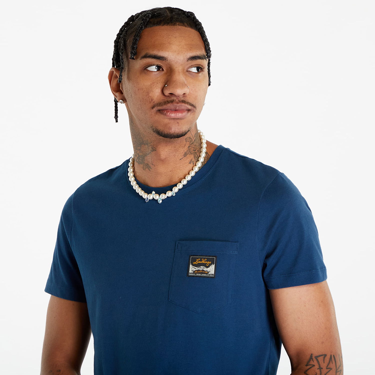 Tričko Lundhags Lundhags Knak T-Shirt Modrá | 1119099-480, 1