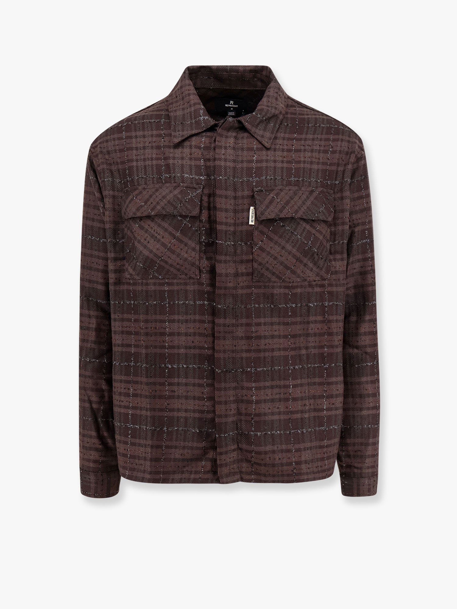 Košeľa Represent Clo Brown Checkered Buttoned Shirt Hnedá | MLM2158064, 0