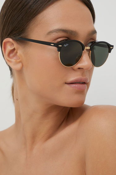 Slnečné okuliare Ray-Ban Ray-Ban Clubround Sunglasses Čierna | RB4246.901.51, 2