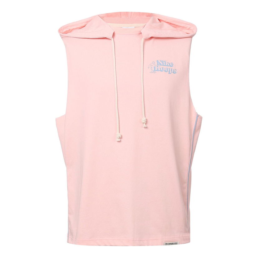 Tielko Nike Dri-FIT Standard Issue Sleeveless Hooded Vest Ružová | DH7442-610
