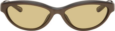 Slnečné okuliare Jacquemus Jacquemus 'The Curvo' Sunglasses Hnedá | JAC134C4SUN, 0