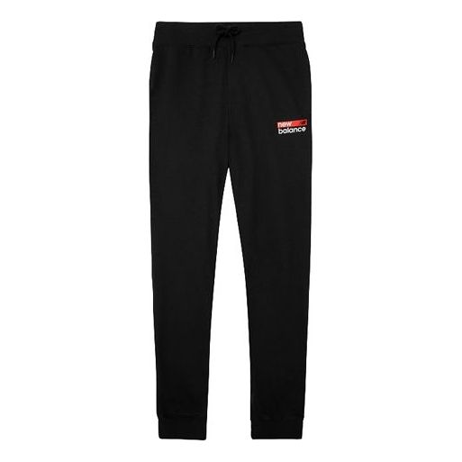 Tepláky New Balance Logo Print Sweatpants Čierna | MP03905-BM, 0