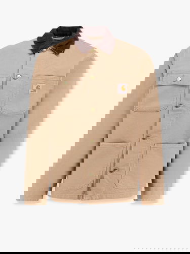 Kabáty Carhartt WIP Beige Cotton Chore Coat Béžová | I0315192N202, 0