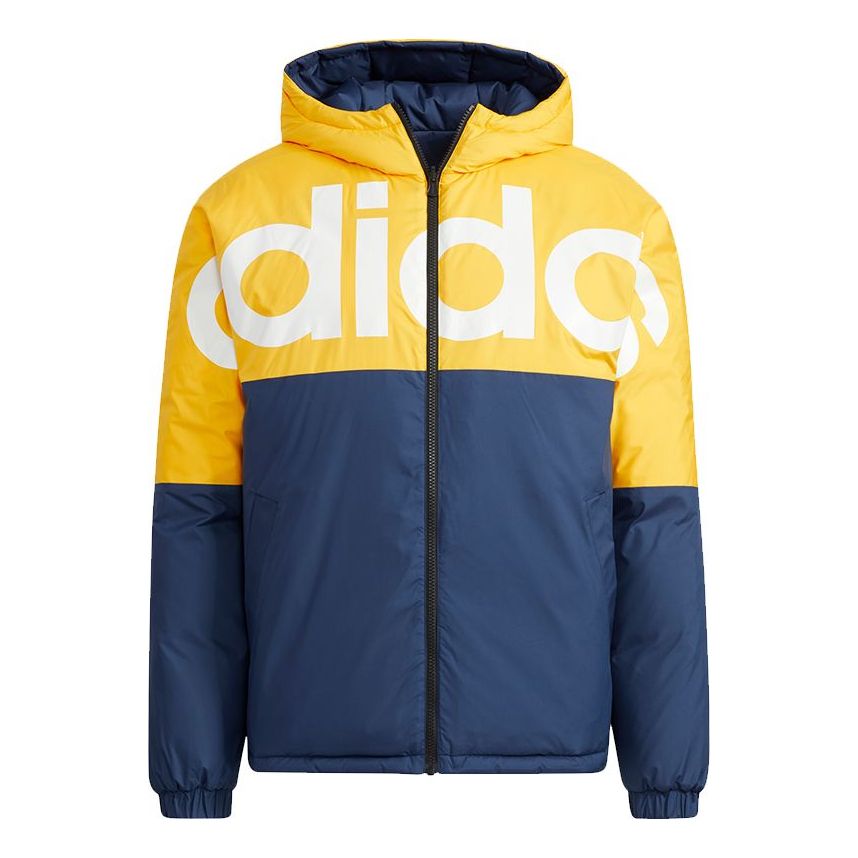 Prešívaná bunda adidas Originals Reversible Hooded Down Jacket Modrá | H45285, 0