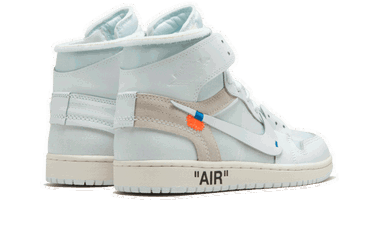 Tenisky a topánky Jordan Off-White x Air Jordan 1 Retro High ''White'' 2018 OG Biela | AQ0818-100, 1