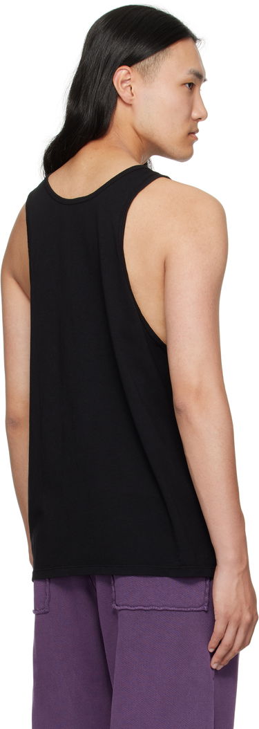 Tielko LES TIEN Les Tien Cotton Tank Top Čierna | CJ-2046, 2