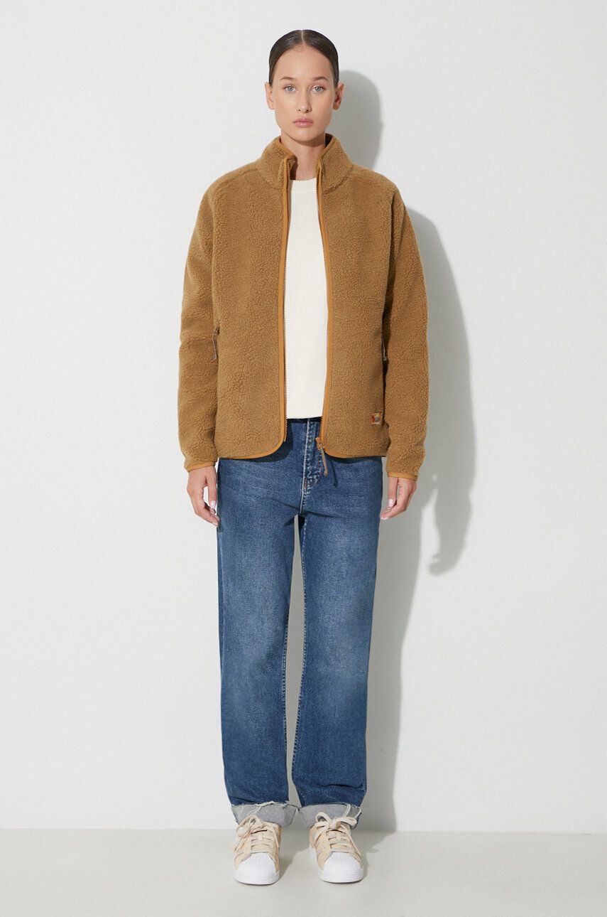 Bunda FJÄLLRÄVEN Vardag Pile Fleece Jacket Hnedá | F84789.232, 1