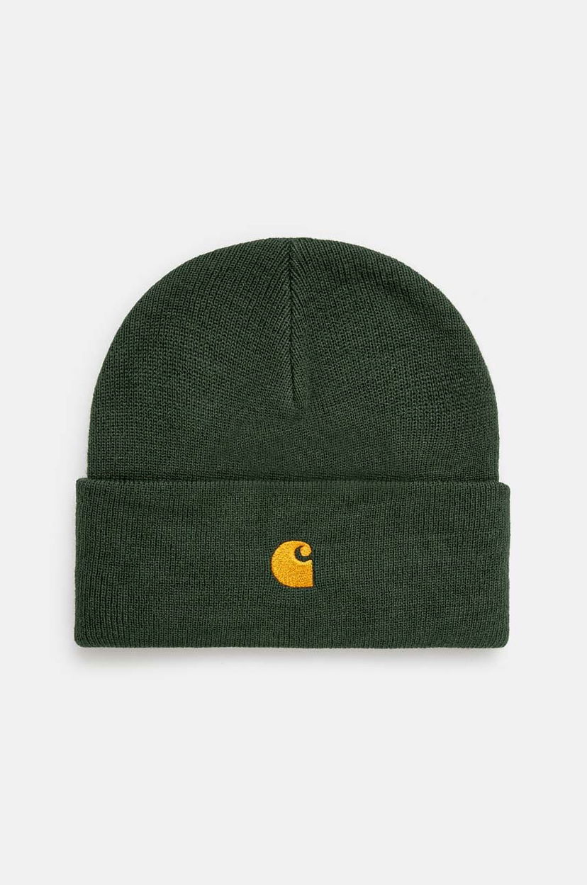 Kulicha Carhartt WIP Chase Beanie Zelené | I026222.2CXXX