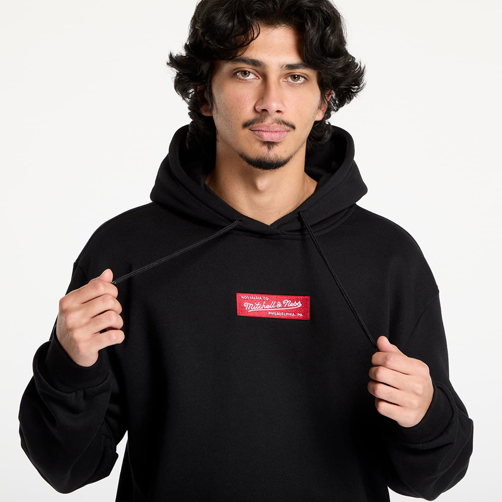 Box Logo Black Hoodie