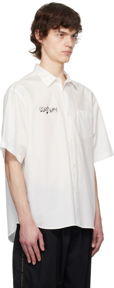 Košeľa UNDERCOVER UNDERCOVER Short Sleeve Button-Up Shirt Biela | UP1E4403, 1