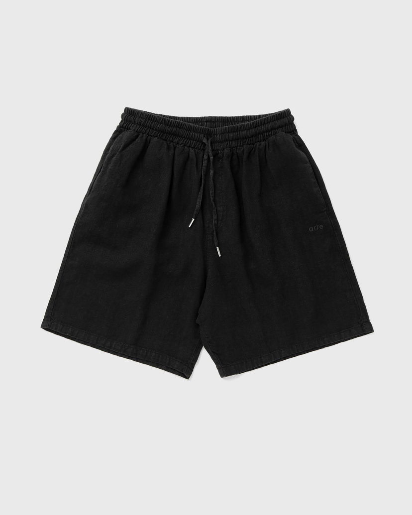 Šortky Arte Antwerp Linnen Shorts Casual Shorts Čierna | SS24-072SHO-BLACK