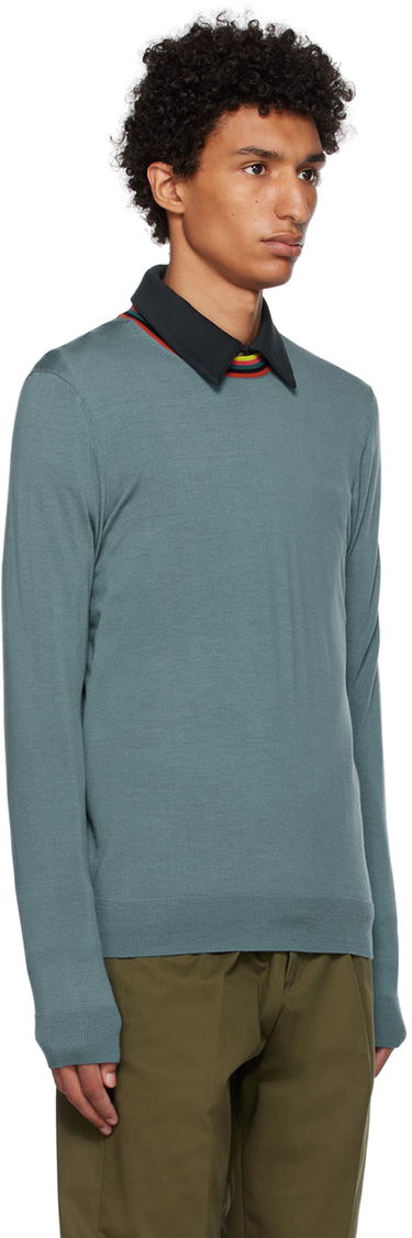 Sveter Paul Smith Paul Smith Artist Stripe Sweater Modrá | M1R-772T-L02094, 1