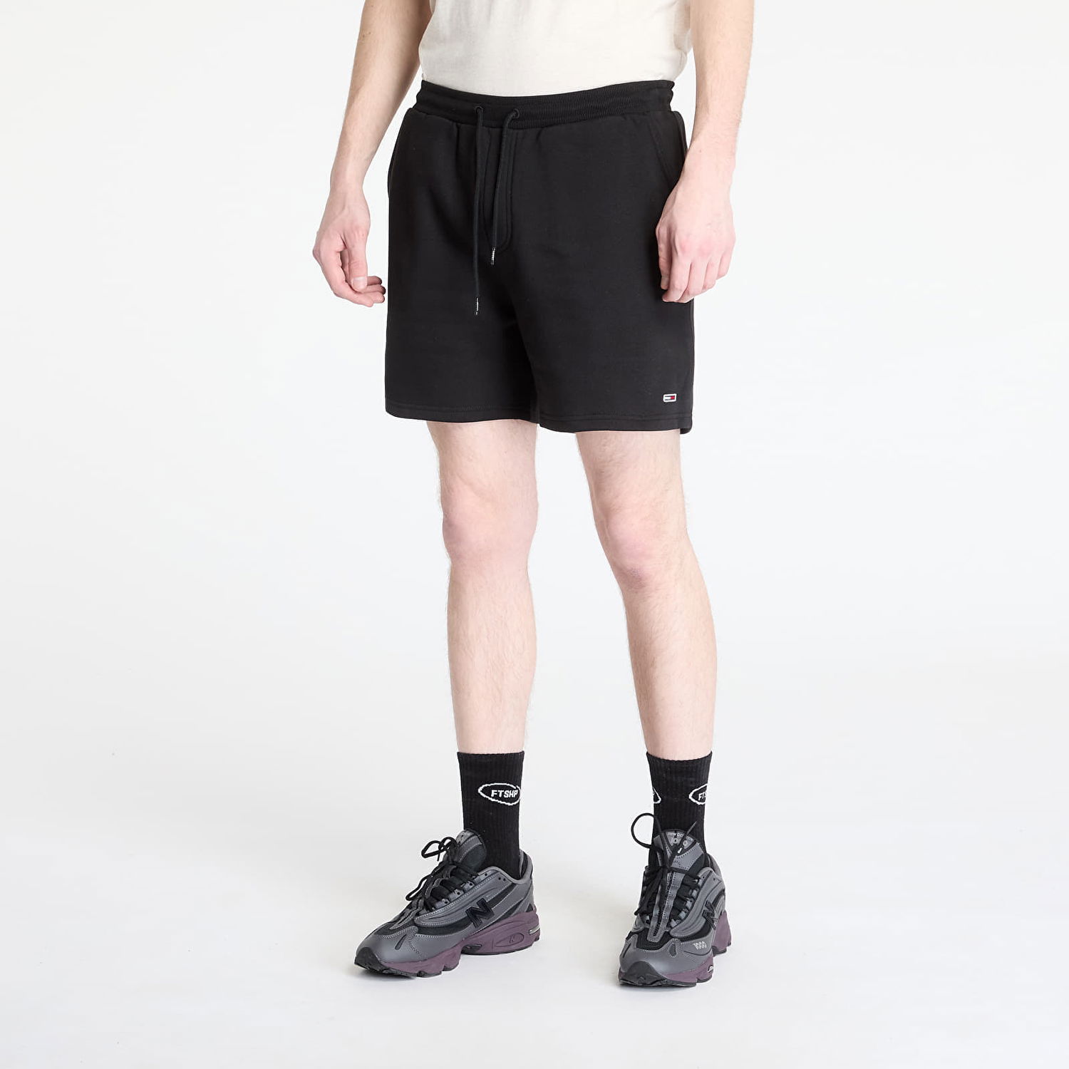 Šortky Tommy Hilfiger Tommy Jeans S Flag Beach Shorts Čierna | DM0DM21931 BDS, 0