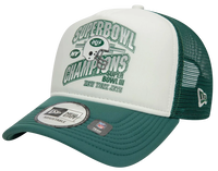 New York Jets Super Bowl 9FORTY A-Frame Trucker Cap
