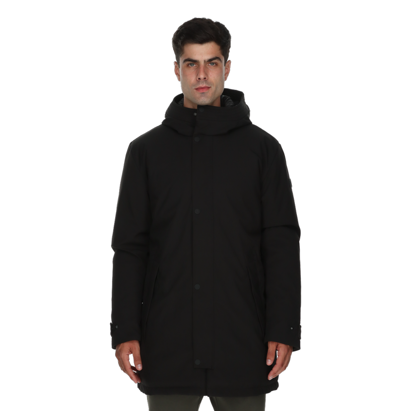 Parka Champion Simon Hooded Parka Čierna | CHA253M504-01