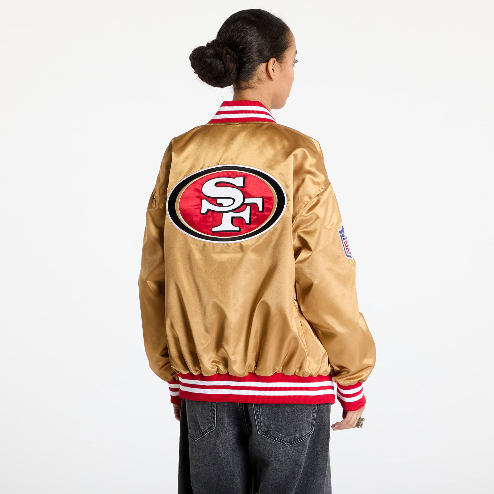 Satin Bomber Jacket