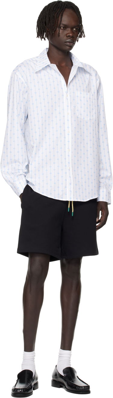 Šortky Casablanca Casablanca Montagne Sweat Shorts Čierna | MPF25-JTR-279-01, 3